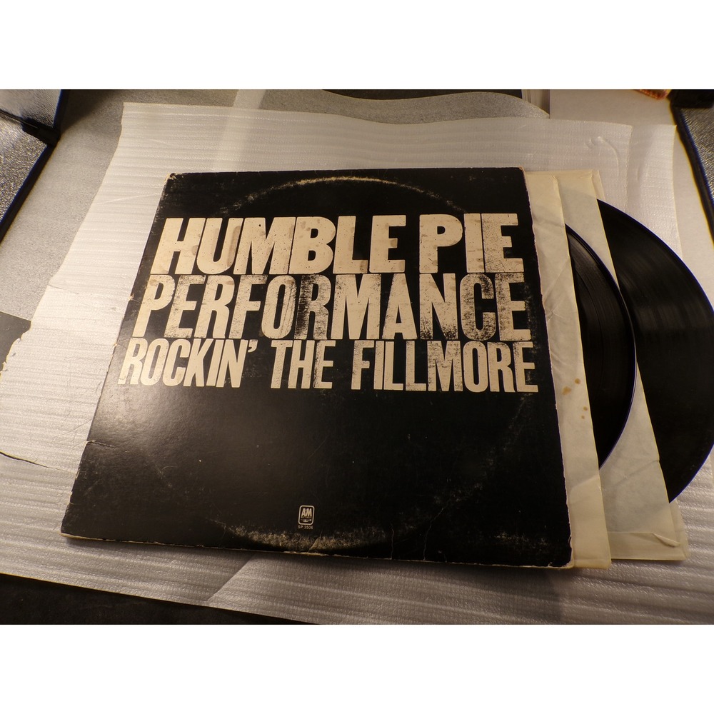 Humble Pie Performance Rockin' The Fillmore 2xLP Vinyl 1971 A&M SP 3506 Live